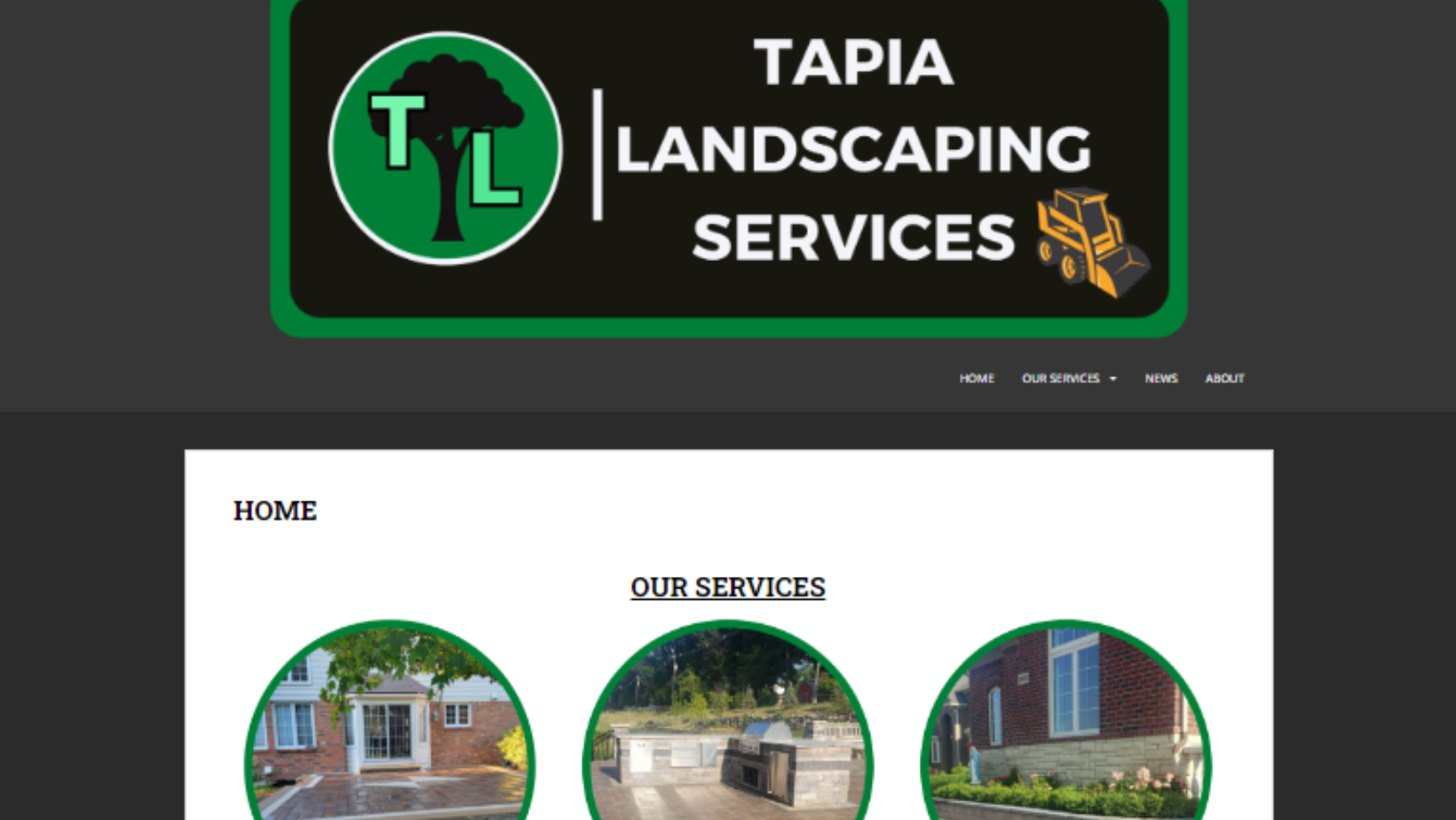 landscaping websites